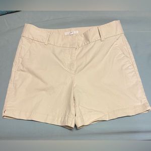 Loft khaki shorts. Size 8.
